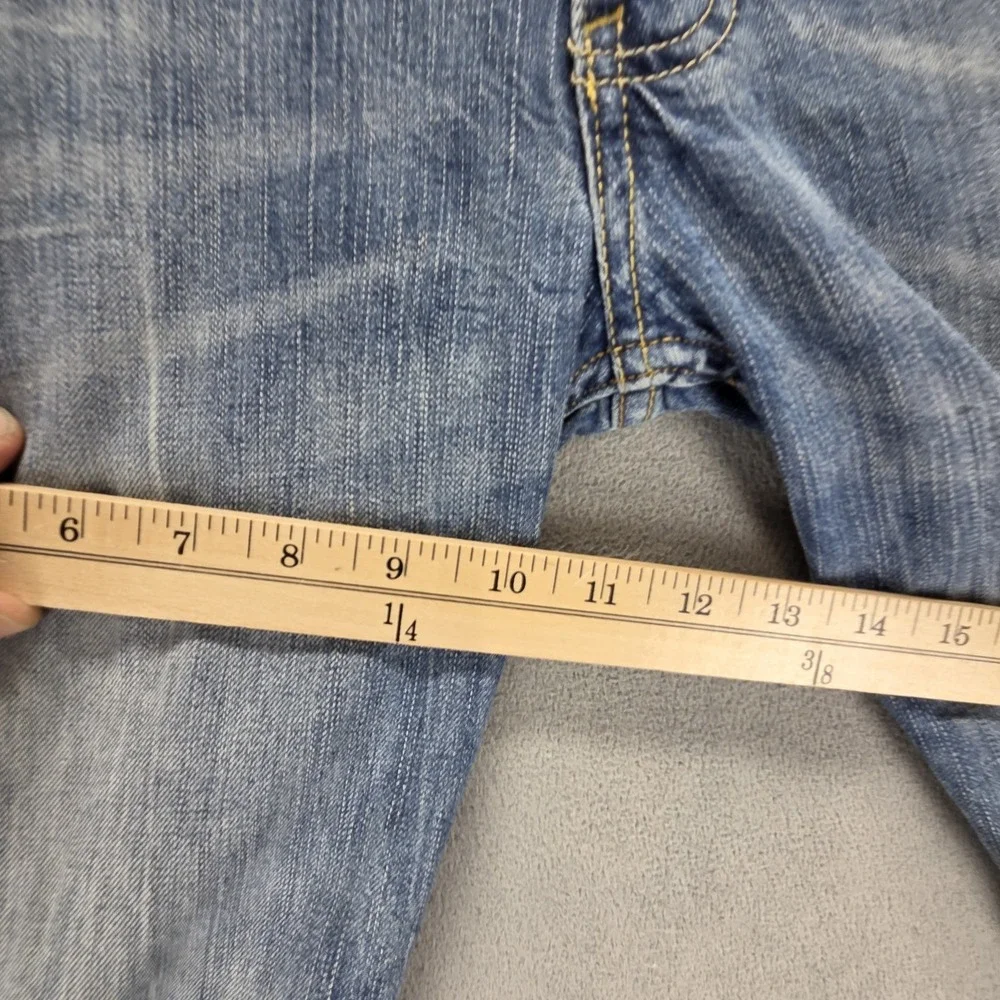 Vintage Levis Engineered Jeans Mens Blue 519 Slim Zip Fly Fits 32x30